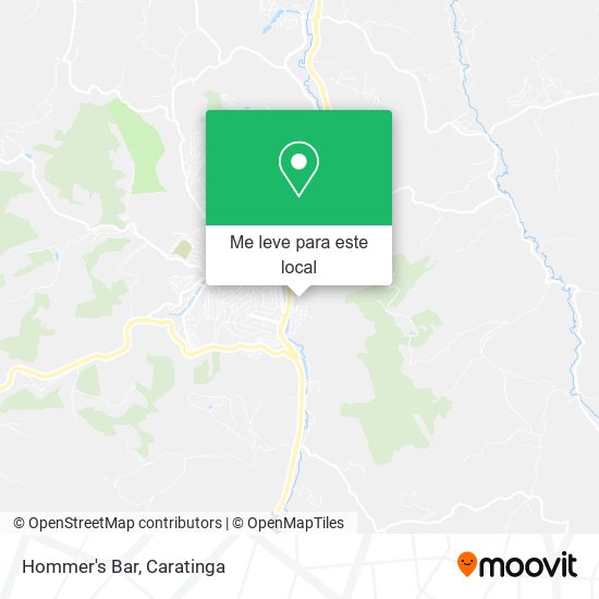 Hommer's Bar mapa