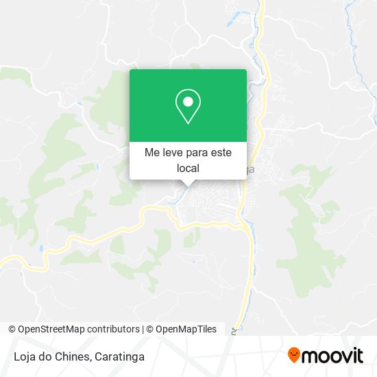 Loja do Chines mapa