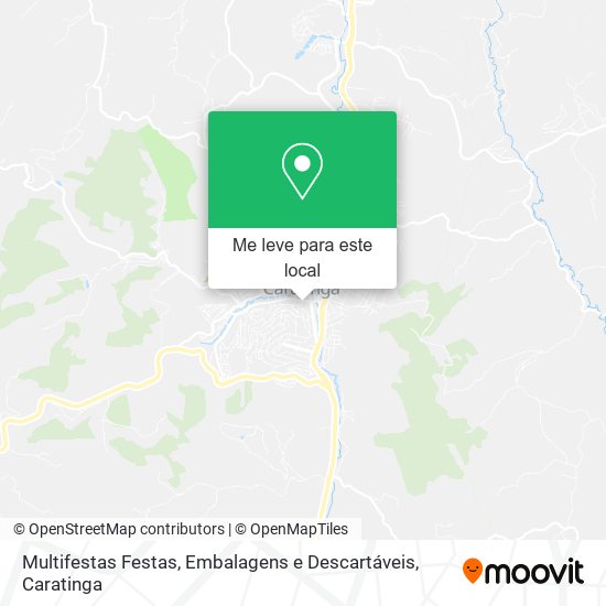 Multifestas Festas, Embalagens e Descartáveis mapa