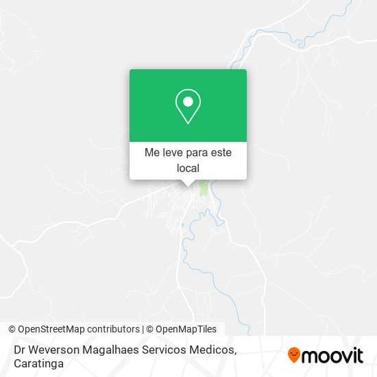 Dr Weverson Magalhaes Servicos Medicos mapa