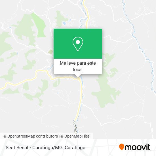 Sest Senat - Caratinga/MG mapa