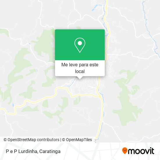 P e P Lurdinha mapa