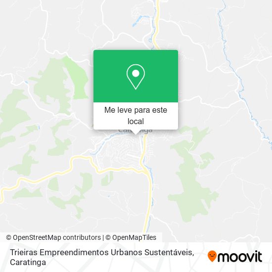 Trieiras Empreendimentos Urbanos Sustentáveis mapa