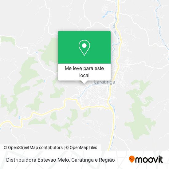 Distribuidora Estevao Melo mapa