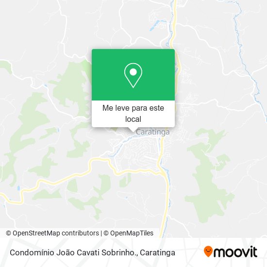 Condomínio João Cavati Sobrinho. mapa