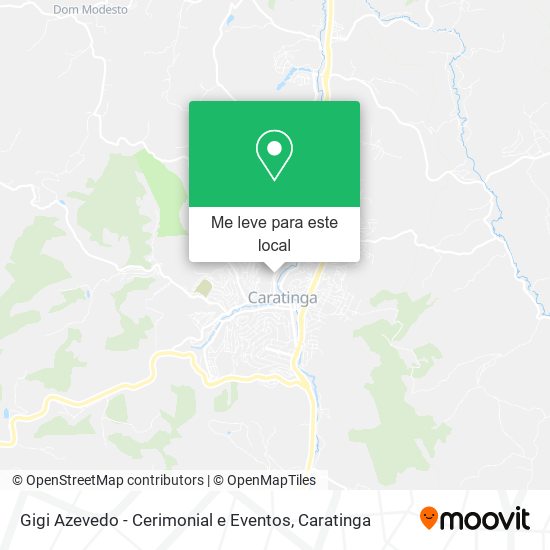 Gigi Azevedo - Cerimonial e Eventos mapa
