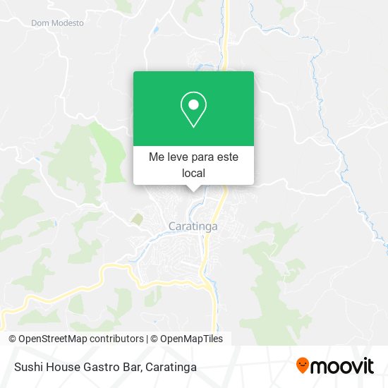 Sushi House Gastro Bar mapa