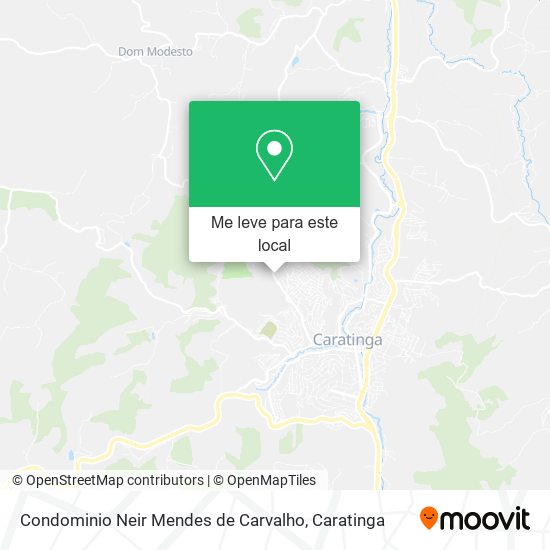 Condominio Neir Mendes de Carvalho mapa