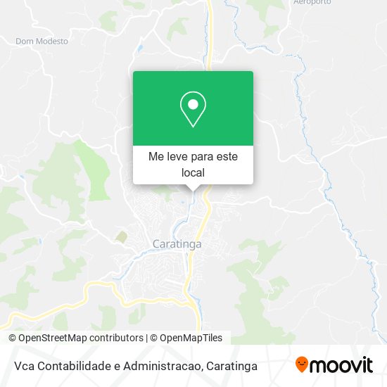 Vca Contabilidade e Administracao mapa