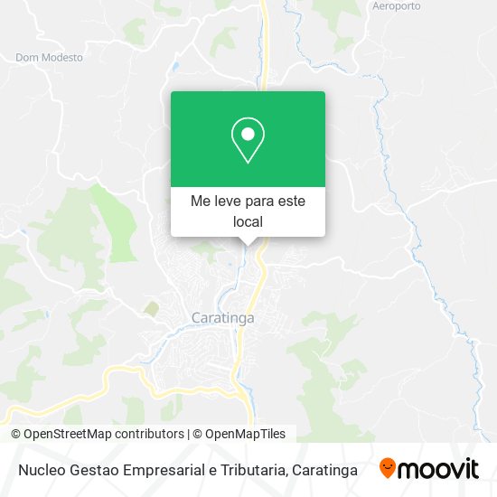 Nucleo Gestao Empresarial e Tributaria mapa