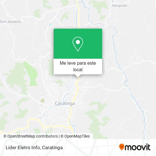 Lider Eletro Info mapa