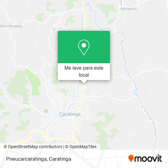 Pneucarcaratinga mapa