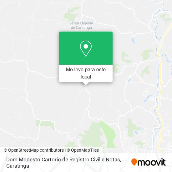 Dom Modesto Cartorio de Registro Civil e Notas mapa