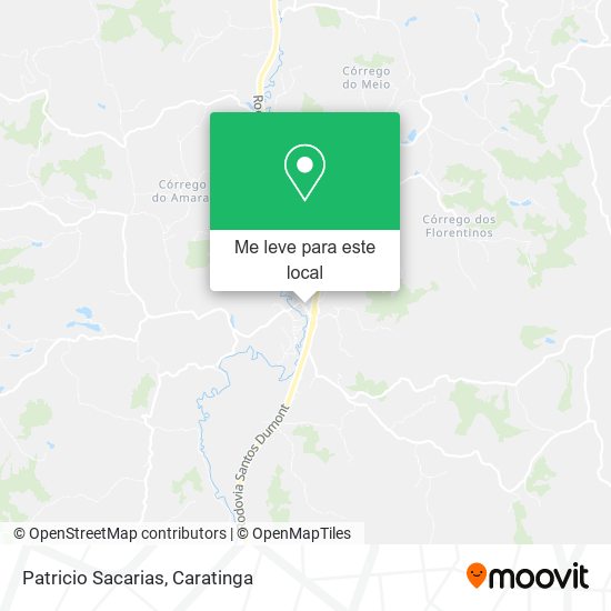 Patricio Sacarias mapa
