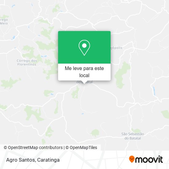 Agro Santos mapa