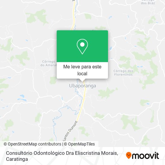 Consultório Odontológico Dra Eliscristina Morais mapa