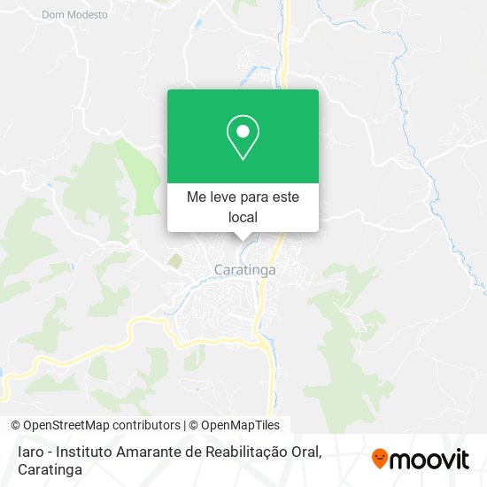 Iaro - Instituto Amarante de Reabilitação Oral mapa