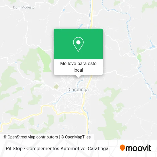 Pit Stop - Complementos Automotivo mapa