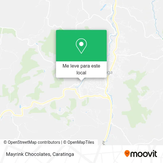 Mayrink Chocolates mapa