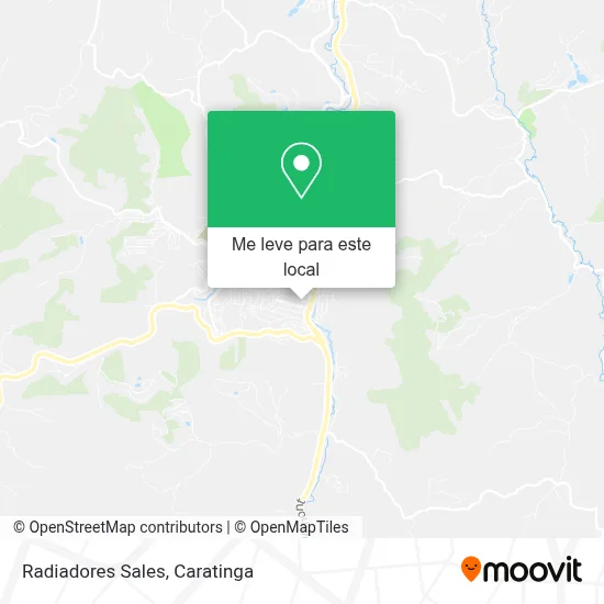 Radiadores Sales mapa
