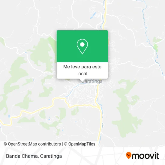 Banda Chama mapa