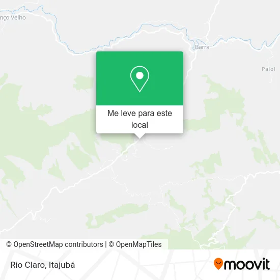 Rio Claro mapa