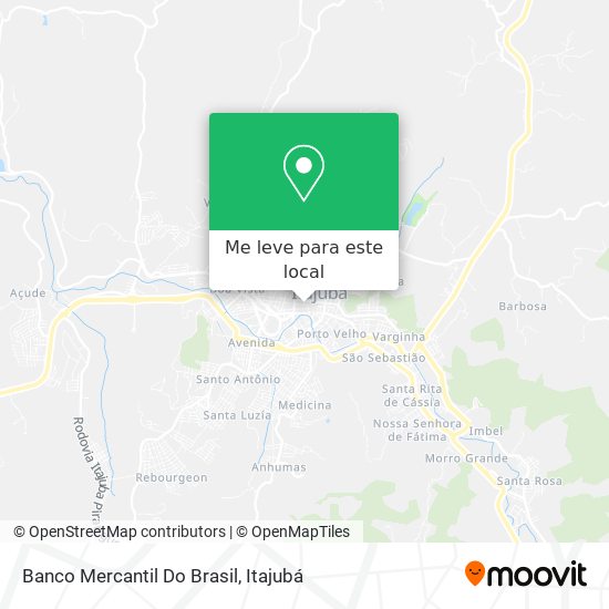 Banco Mercantil Do Brasil mapa