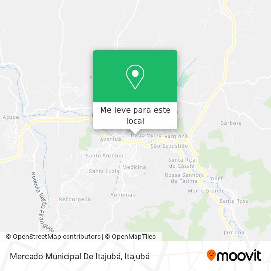 Mercado Municipal De Itajubá mapa