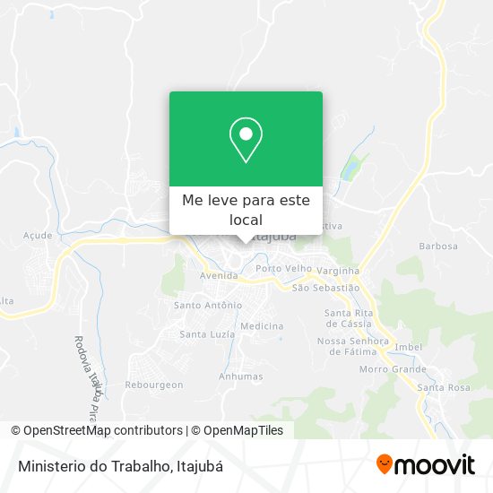 Ministerio do Trabalho mapa