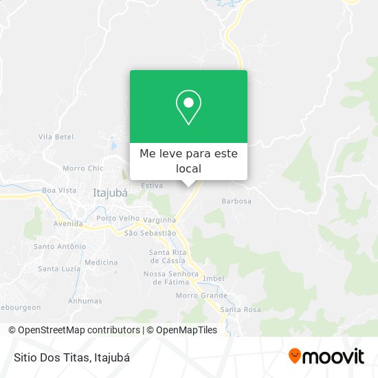 Sitio Dos Titas mapa