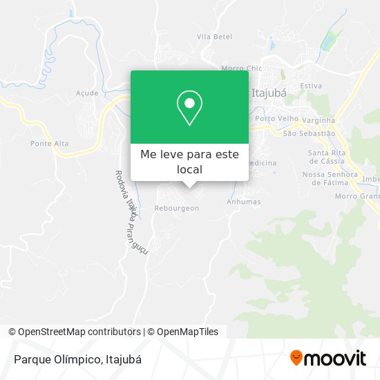 Parque Olímpico mapa