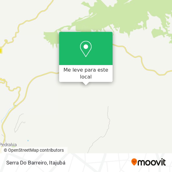 Serra Do Barreiro mapa