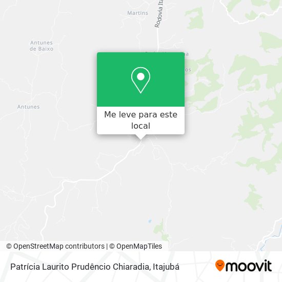 Patrícia Laurito Prudêncio Chiaradia mapa