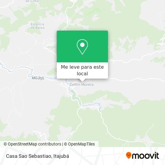 Casa Sao Sebastiao mapa
