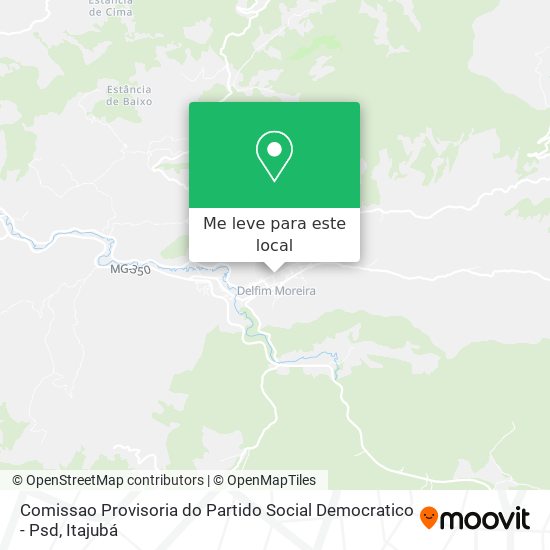 Comissao Provisoria do Partido Social Democratico - Psd mapa