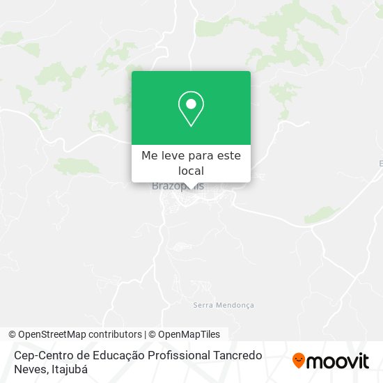 Cep-Centro de Educação Profissional Tancredo Neves mapa