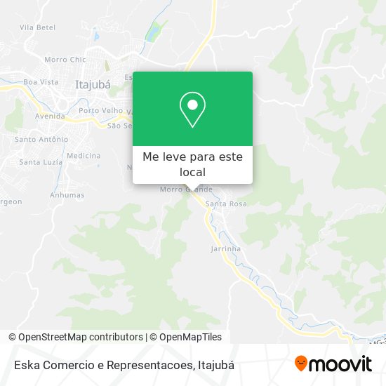 Eska Comercio e Representacoes mapa