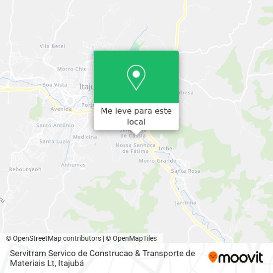 Servitram Servico de Construcao & Transporte de Materiais Lt mapa