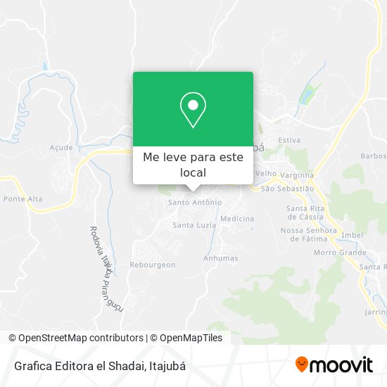 Grafica Editora el Shadai mapa