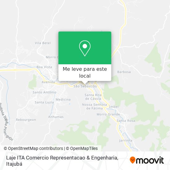 Laje ITA Comercio Representacao & Engenharia mapa