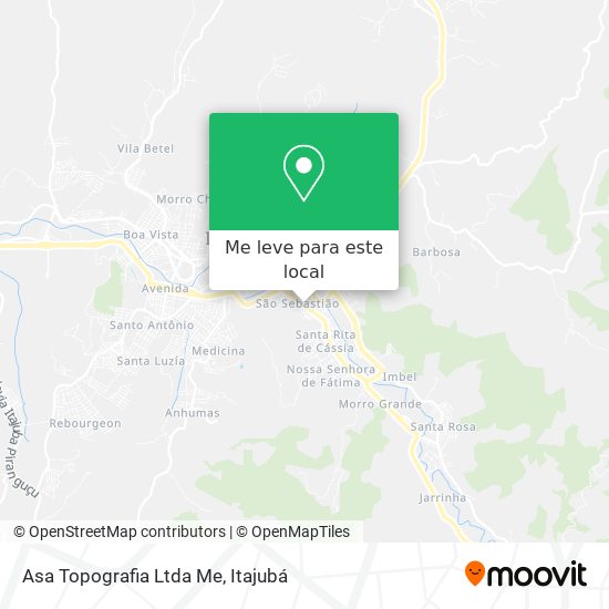 Asa Topografia Ltda Me mapa