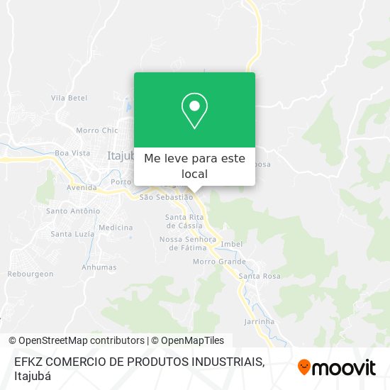 EFKZ COMERCIO DE PRODUTOS INDUSTRIAIS mapa