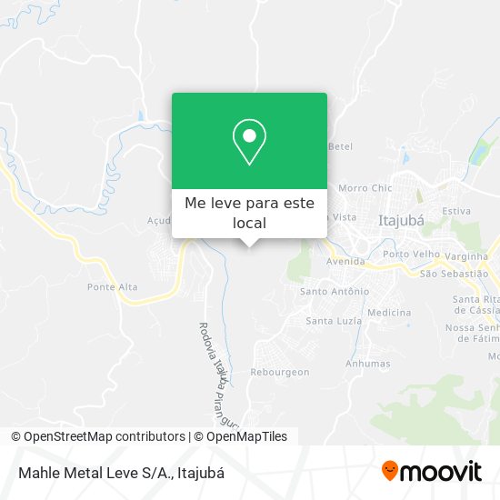 Mahle Metal Leve S/A. mapa