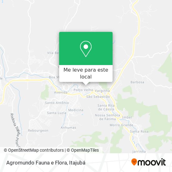 Agromundo Fauna e Flora mapa