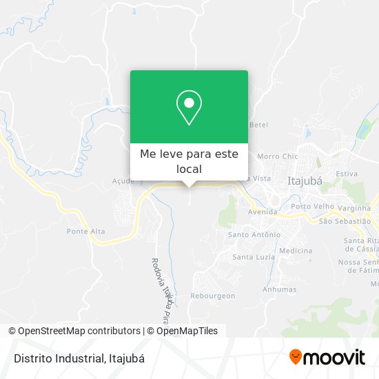 Distrito Industrial mapa