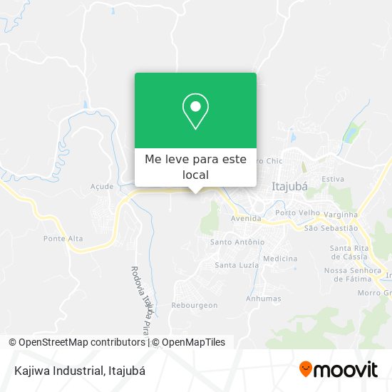 Kajiwa Industrial mapa