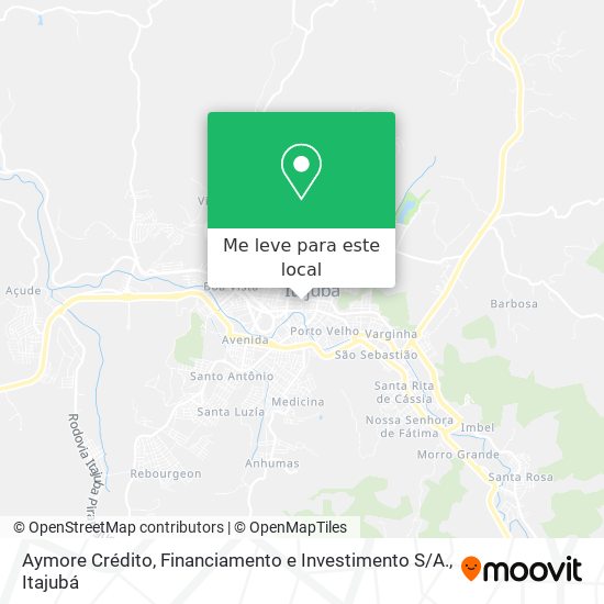 Aymore Crédito, Financiamento e Investimento S / A. mapa