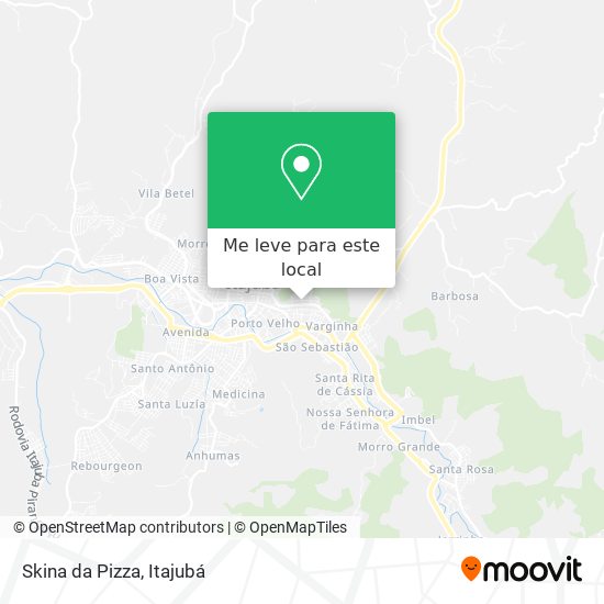 Skina da Pizza mapa