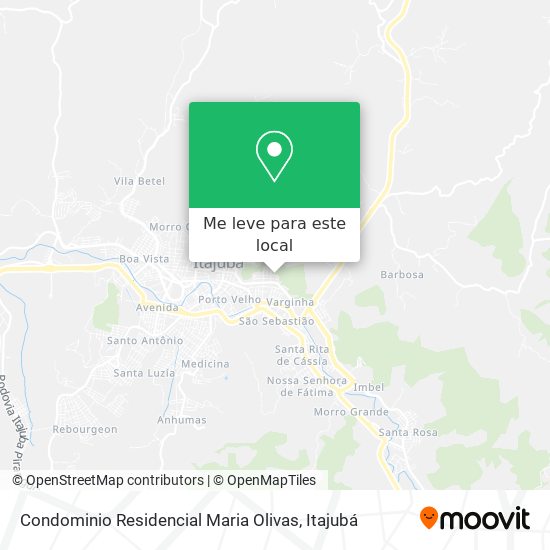 Condominio Residencial Maria Olivas mapa