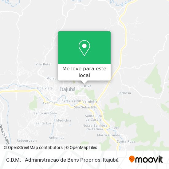 C.D.M. - Administracao de Bens Proprios mapa